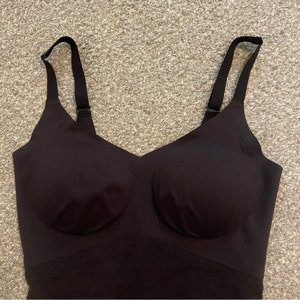 Honeylove Black Shapewear XL Bodysuit with Adjustable Straps - Picture 3 of 7